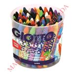GIOTTO CERA MAXI IN BARATTOLO 60 PEZZI